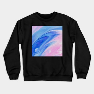 Abstract marble art Crewneck Sweatshirt